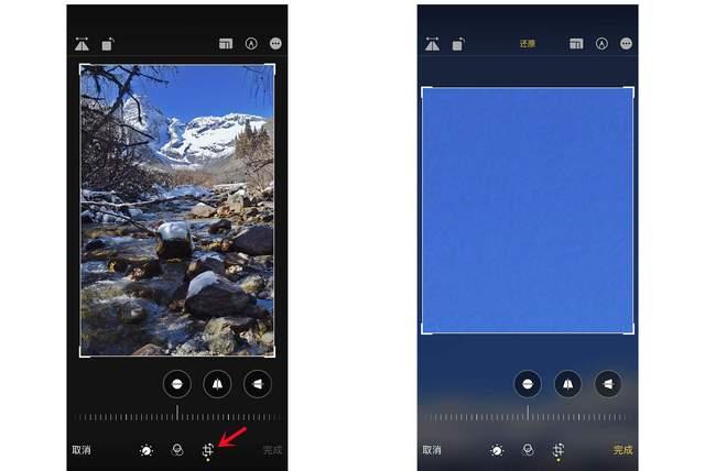 昌宁苹果手机维修分享iPhone手机如何使用裁剪功能隐藏照片 